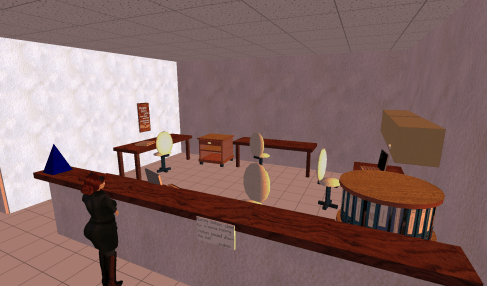 Nurses' Station at Virtual Hallucinations Image