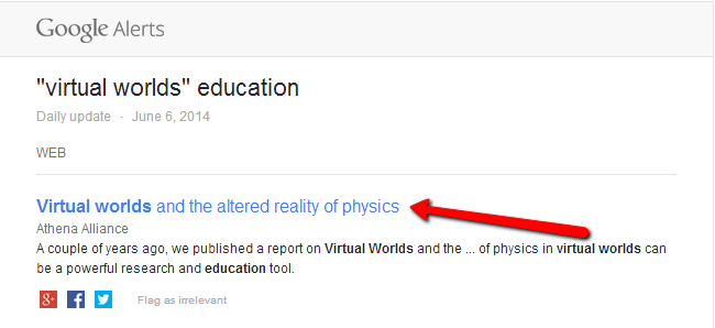 Google Alert